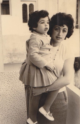 אימא ואני, תל אביב, 1960 בערך